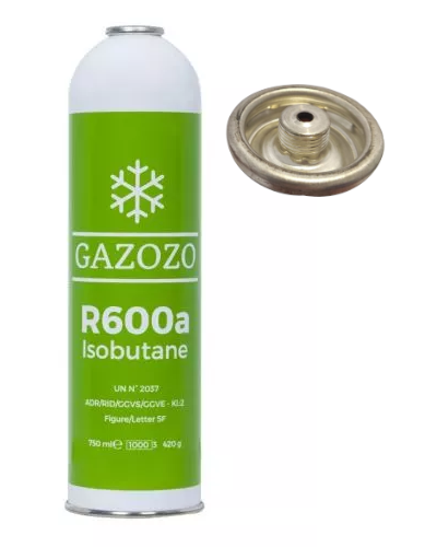 Puszka R600a Isobutane