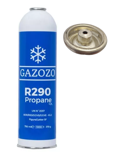 Puszka R600a Isobutane