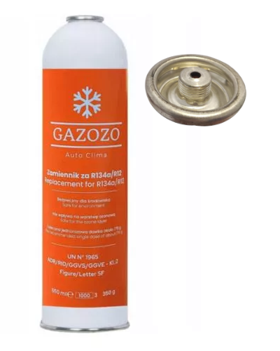 Puszka R600a Isobutane